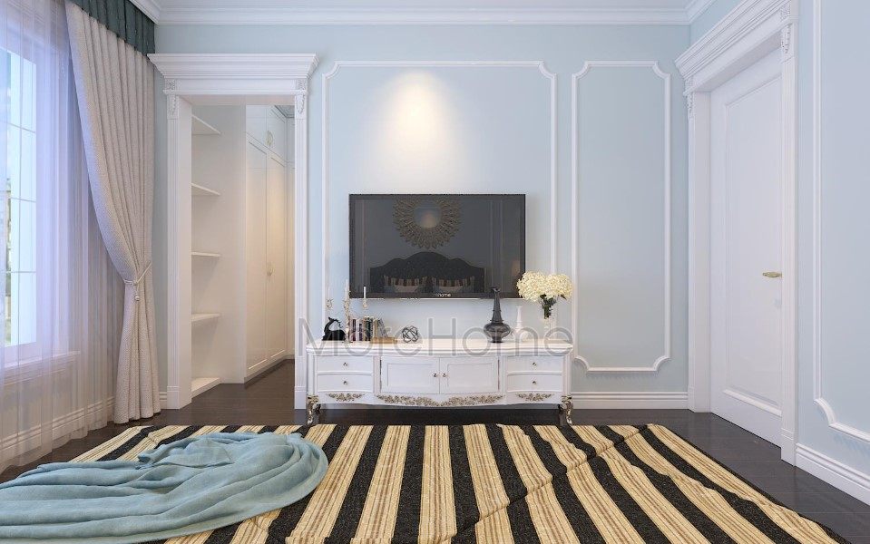 Thiết kế nội thất phòng ngủ biệt thự EuroLand